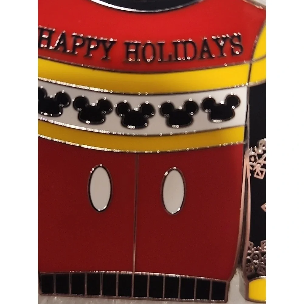 Disney Pin Mickey Ugly Christmas‎ Sweater Mystery Holiday Artist Proof AP 132559